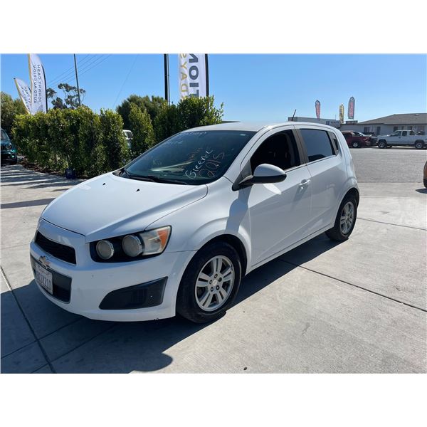 CHEV SONIC 2015 T-DONATION