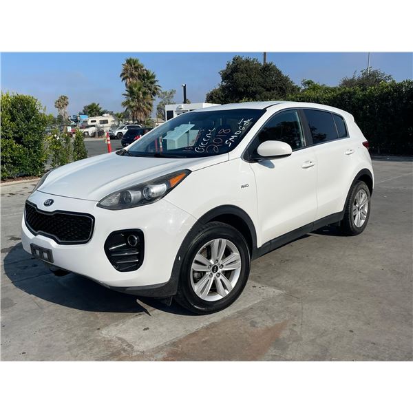 KIA SPORTAGE 2018 T-REPO-SMOG-2 DAYS