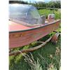 Image 2 : Springbok Aluminum Boat - 15', 45 HP Chrysler Engine (Running) with Fuel Tank & Calkins Trailer