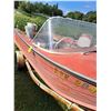 Image 3 : Springbok Aluminum Boat - 15', 45 HP Chrysler Engine (Running) with Fuel Tank & Calkins Trailer