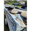 Image 3 : 14' Fibreglass Boat with Calkins Trailer - No Engine