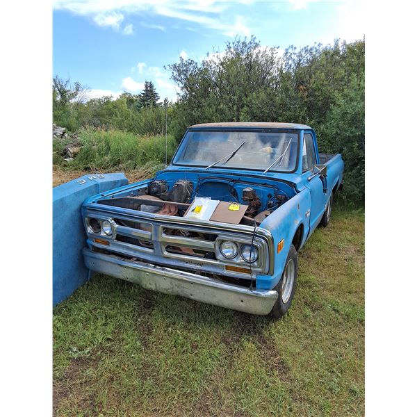 1970 GMC 1500 Project Truck - No Engine - 8' Box