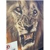 Image 2 : Peter Sewart Lion Art, Framed