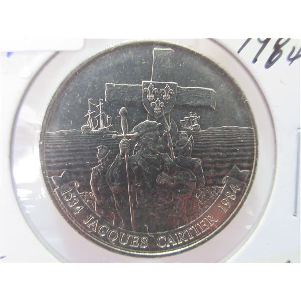 1534 - 1984 CANADA JAQUE CARTIER DOLLAR