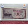 Image 3 : YUGOSLAVIA 20 DINARA BANK NOTE