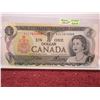 Image 2 : 1973 CANADA POKER HAND SERIAL NUMBER (2-1'S & 3-4'S) $1 BILL