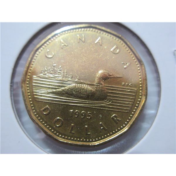 1995 PROOF CANADA DOLLAR