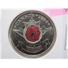 Image 1 : 2004 CANADA COLORED POPPY QUARTER
