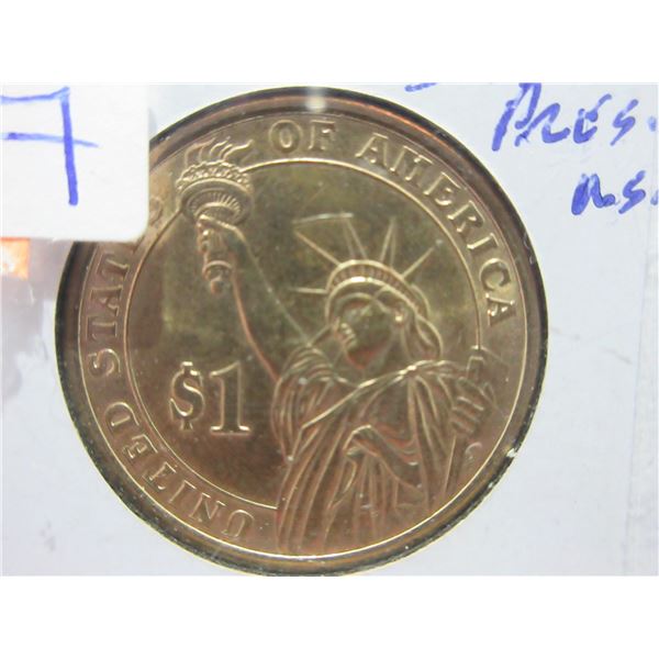 1817 - 1825 James Monroe 5th President USA Dollar (Cased)