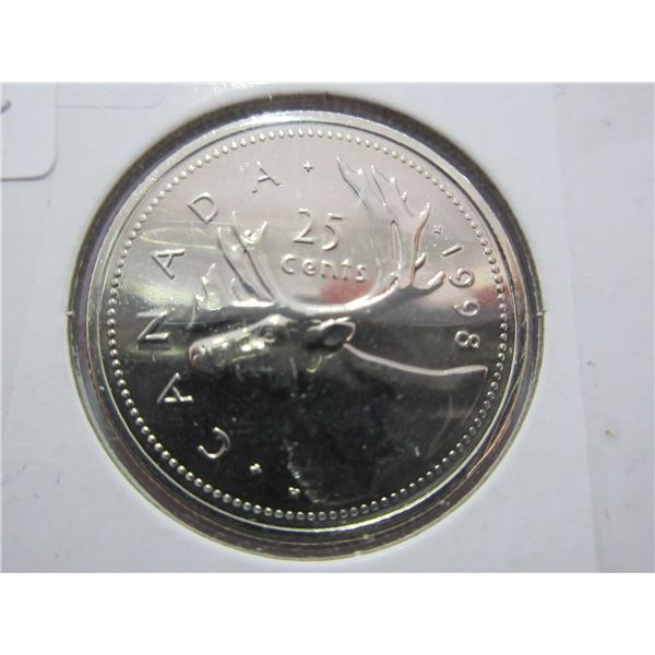1998 Canada Double Struck Proof Quarter