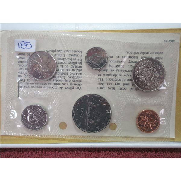 1969 Canada Mint Sealed Coin Set