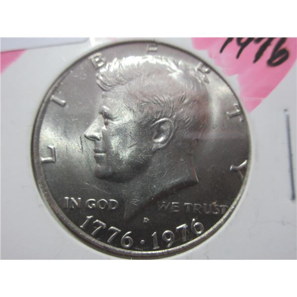 1776 - 1976 USA Kennedy Half Dollar