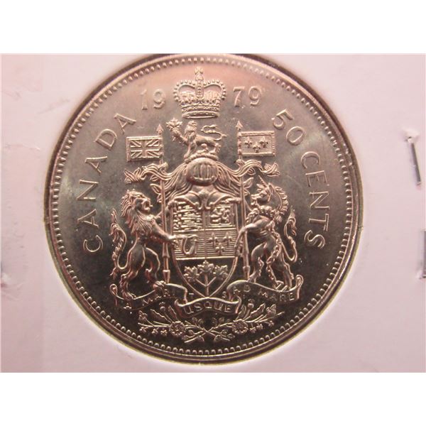 1979 Canada Proof Cameo Half Dollar