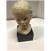 Image 1 : COLLECTABLE/ESTATE:  PORCELAIN BUST FIGURINE