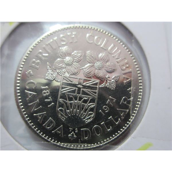 1971 Canada BC Dollar