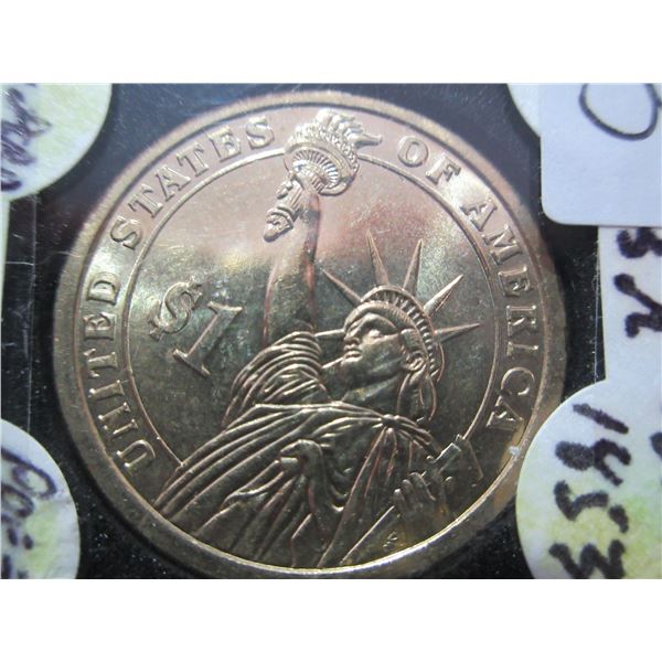 1850 - 1853 13th President Millard Filmore USA Dollar (cased)