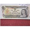 Image 1 : 1973 Canada $1 Bill (Poker Hand Serial Number 2-1's, 2-5's, 2-3's)