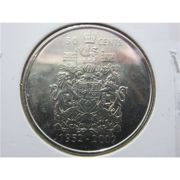 1952 - 2002 Canada Proof Cameo Half Dollar