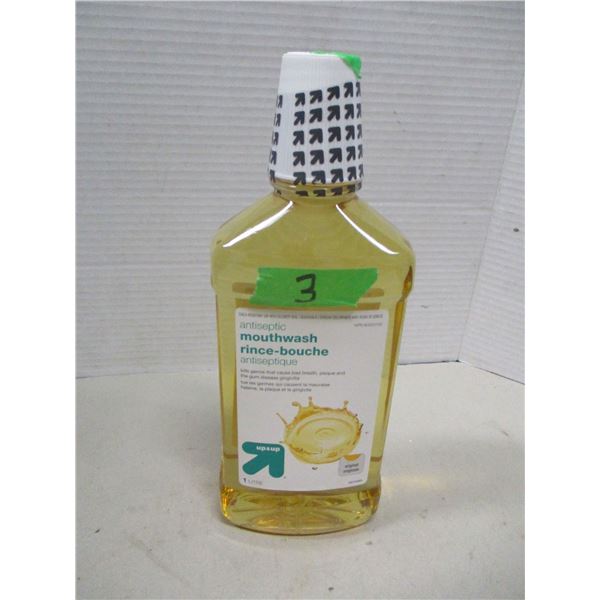 FREIGHT DAMAGE (AS IS):  REGULAR MOUTH WASH (1L) - BOTTLE