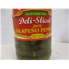 Image 2 : FREIGHT DAMAGE (AS IS):  DELI SLICED HOT JALAPENO PEPPERS (473 ML) - JAR