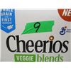 Image 2 : SHELF PULLS (AS IS):  CHEERIOS VEGGIE BLEND APPLE STRAWBERRY CEREAL (300G) - BOX