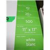 Image 2 : NEW:  11" X 17" COPY PAPER (500 SHEETS) - PACKAGE