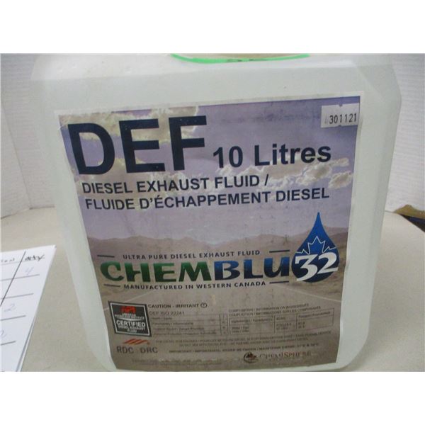 NEW:  DEF (10 LITRES) - JUG