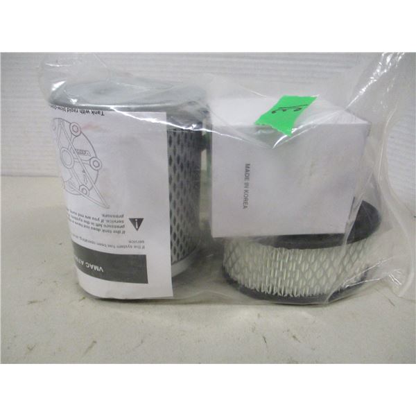 NEW:  COMPRESSOR FILTERS (3) - BAG