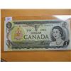 Image 1 : 1973 LAST OF CANADA UNCIRCULATED $1 BILL