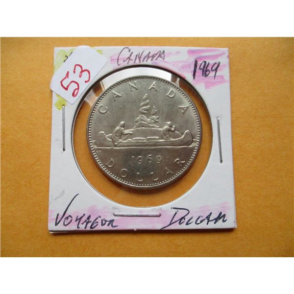 1969 CANADA VOYAGER DOLLAR
