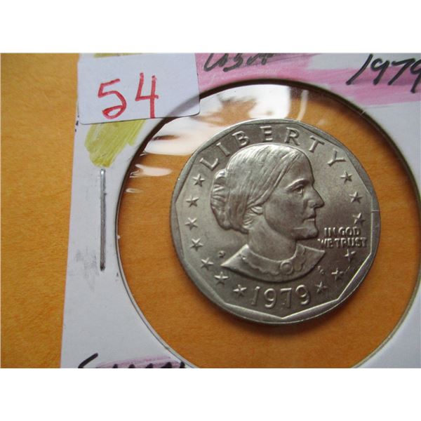 1979 USA LIBERTY SUSAN B ANTHONY DOLLAR