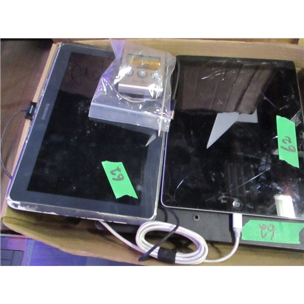 UNCLAIMED STORAGE:  3 ELECTRONIC COMPONENTS
