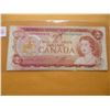 Image 1 : 1974 MULTI COLORED LAST OF CANADA $2 BILLS