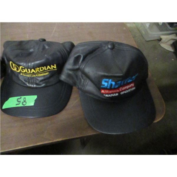 GOGGLES, 3 HATS & 1 GREEN BAG