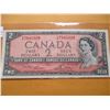 Image 1 : 1954 LAST OF CANADA $2 BILLS