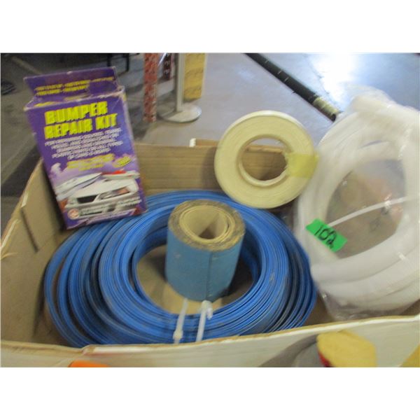 TRAY C/W ASSORTED ITEMS