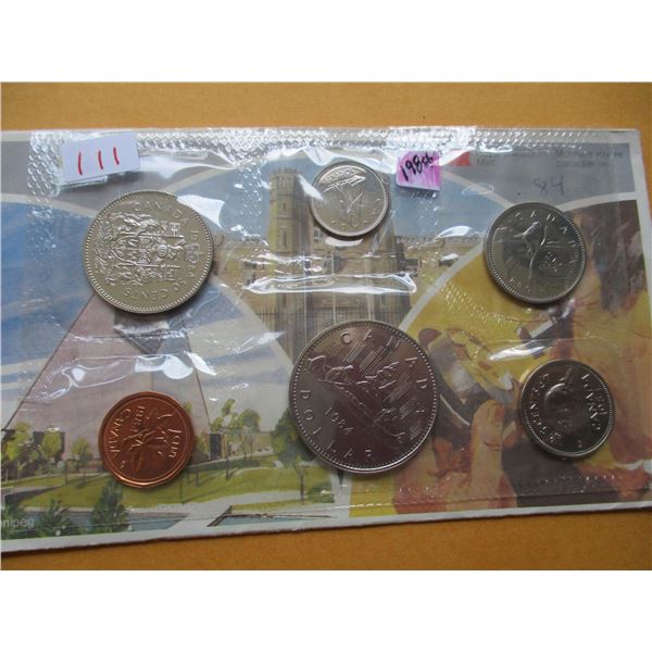 1984 PROOF CANADA MINT SEALED COIN SET