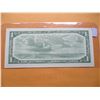 Image 2 : 1954 CRISP UNCIRCULATED LAST OF CANADA $1 BILL