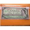 Image 3 : 1967 (SERIAL NUMBER) CRISP UNCIRCULATED LAST OF CANADA $1 BILL