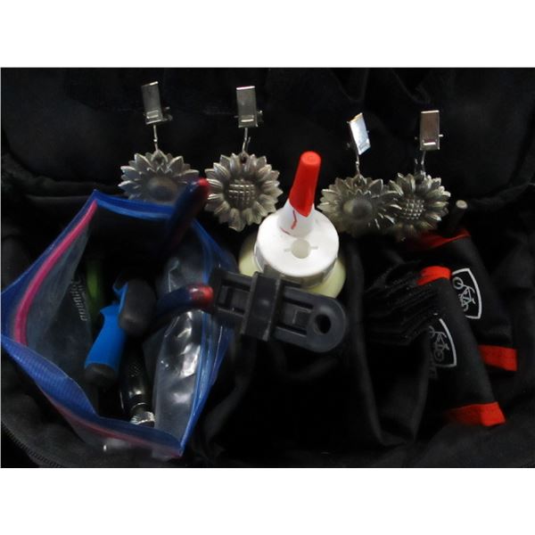 UNCLAIMED STORAGE:  CARRY BAG C/W ASSORTED TOOLS