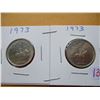 Image 1 : 2 - 1973 RCMP CANADA QUARTERS