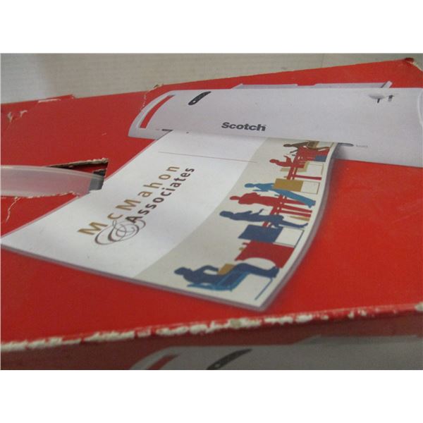 UNCLAIMED STORAGE:  THERMAL LAMINATOR