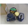 Image 2 : UNCLAIMED STORAGE:  LEVELLER, MEASURING TAPE, POOL BALL, CHALK LINE