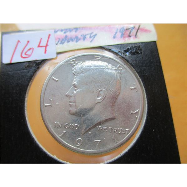 1971 LIBERTY USA KENNEDY HALF DOLLAR