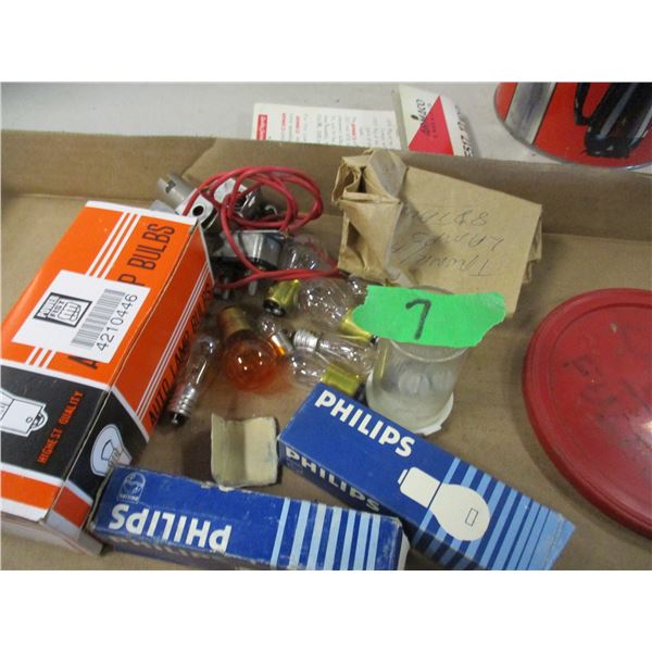 CAN C/W LIGHT SOCKETS FOR BULBS