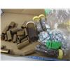Image 1 : FLAT C/W BUSHINGS, NAILS, NUTS, ETC