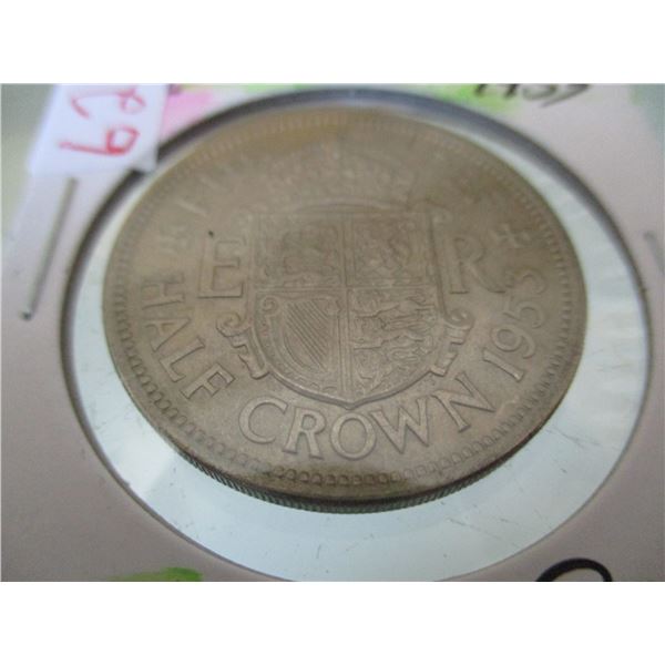 1953 SILVER HALF CROWN