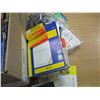 Image 4 : BOX C/W ASSORTED OFFICE SUPPLIES, ETC