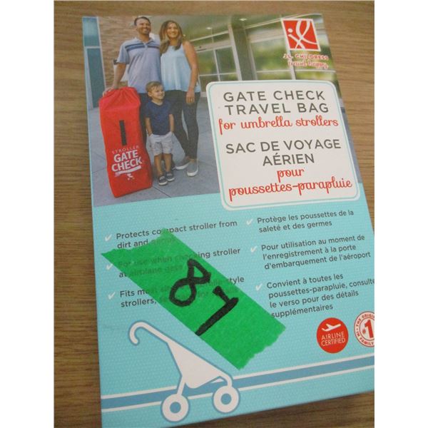 GATE CHECK TRAVEL BAG FOR UMBRELLA STROLLERS