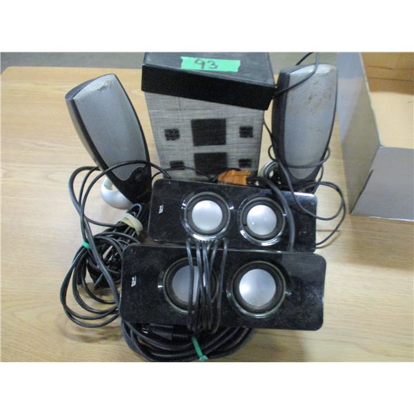 4 SPEAKERS, STORAGE BOX